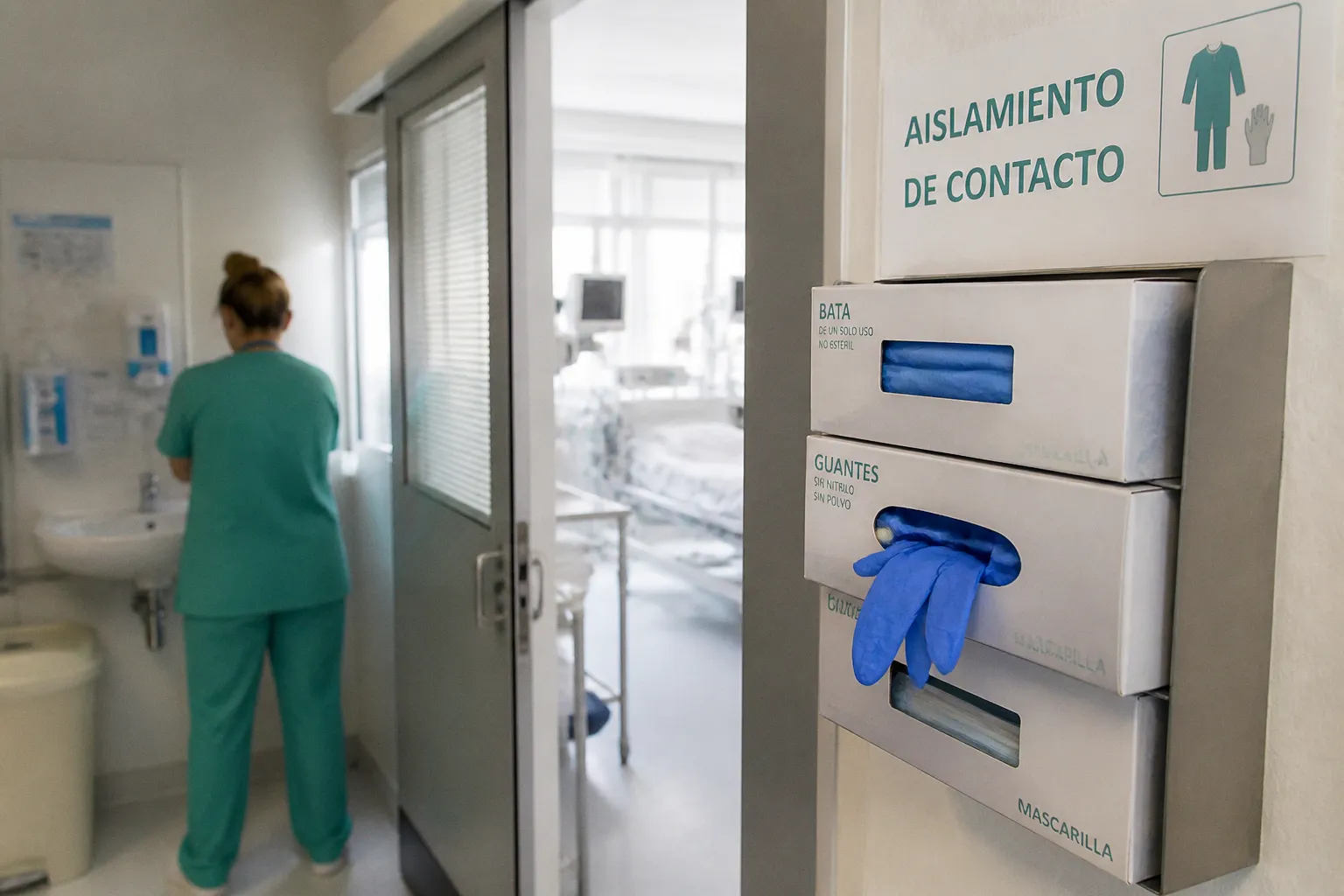 Aislamiento de contacto en UCI: checklist de preparación
