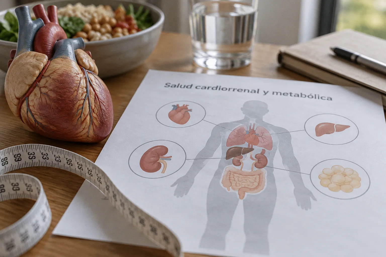 Fenotipos CKM extracardíacos y riesgo de mortalidad precoz tras un infarto