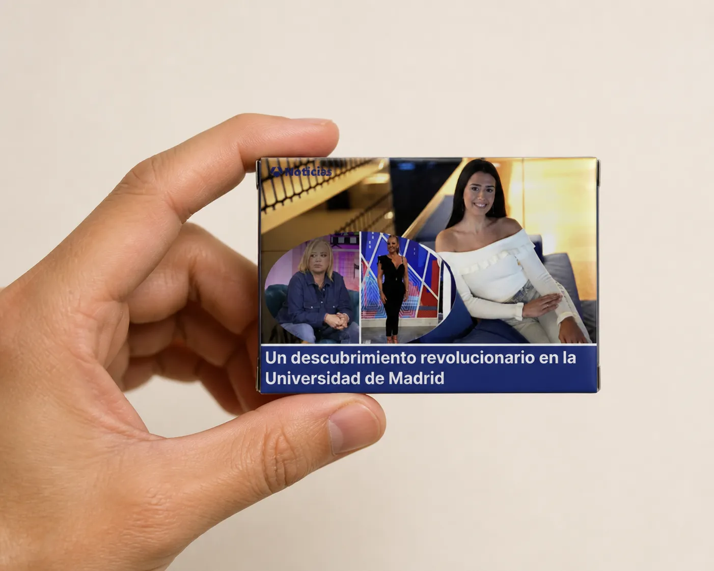 SlimJet — el envase en la mano