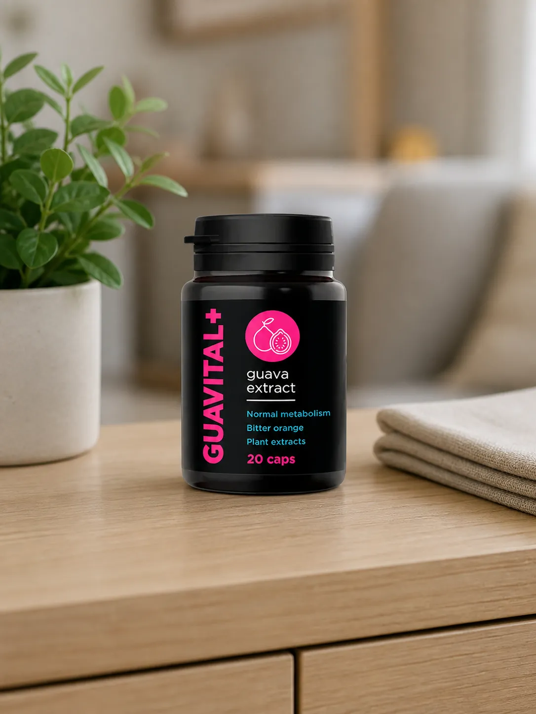 Guavital — el envase en el día a día