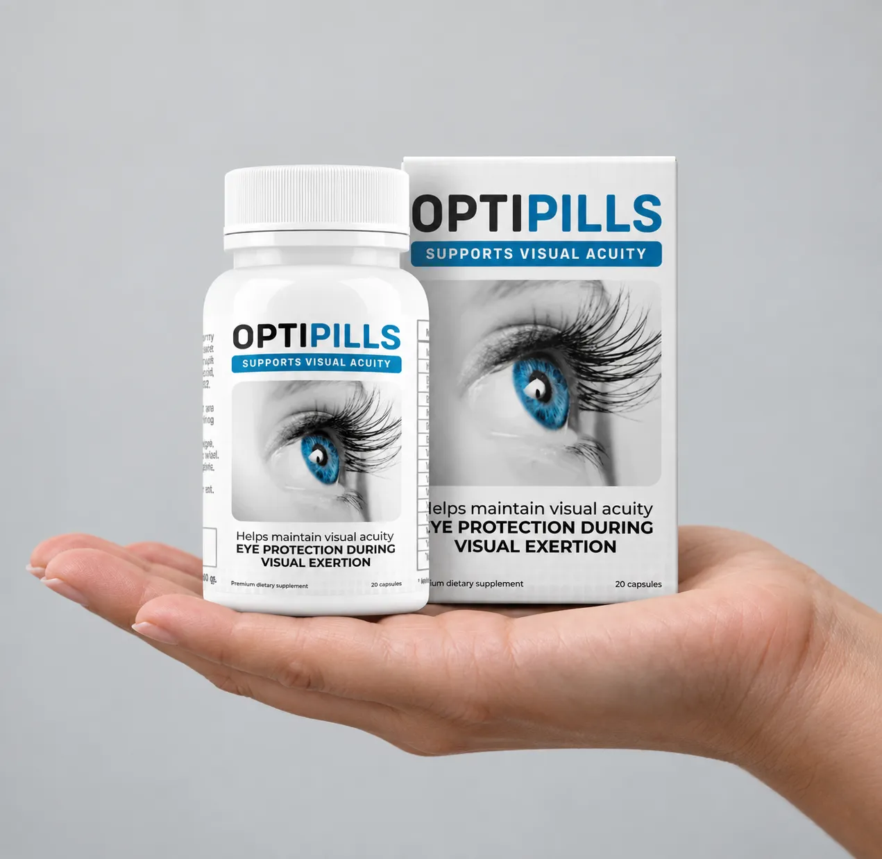 Optipills — el envase en la mano