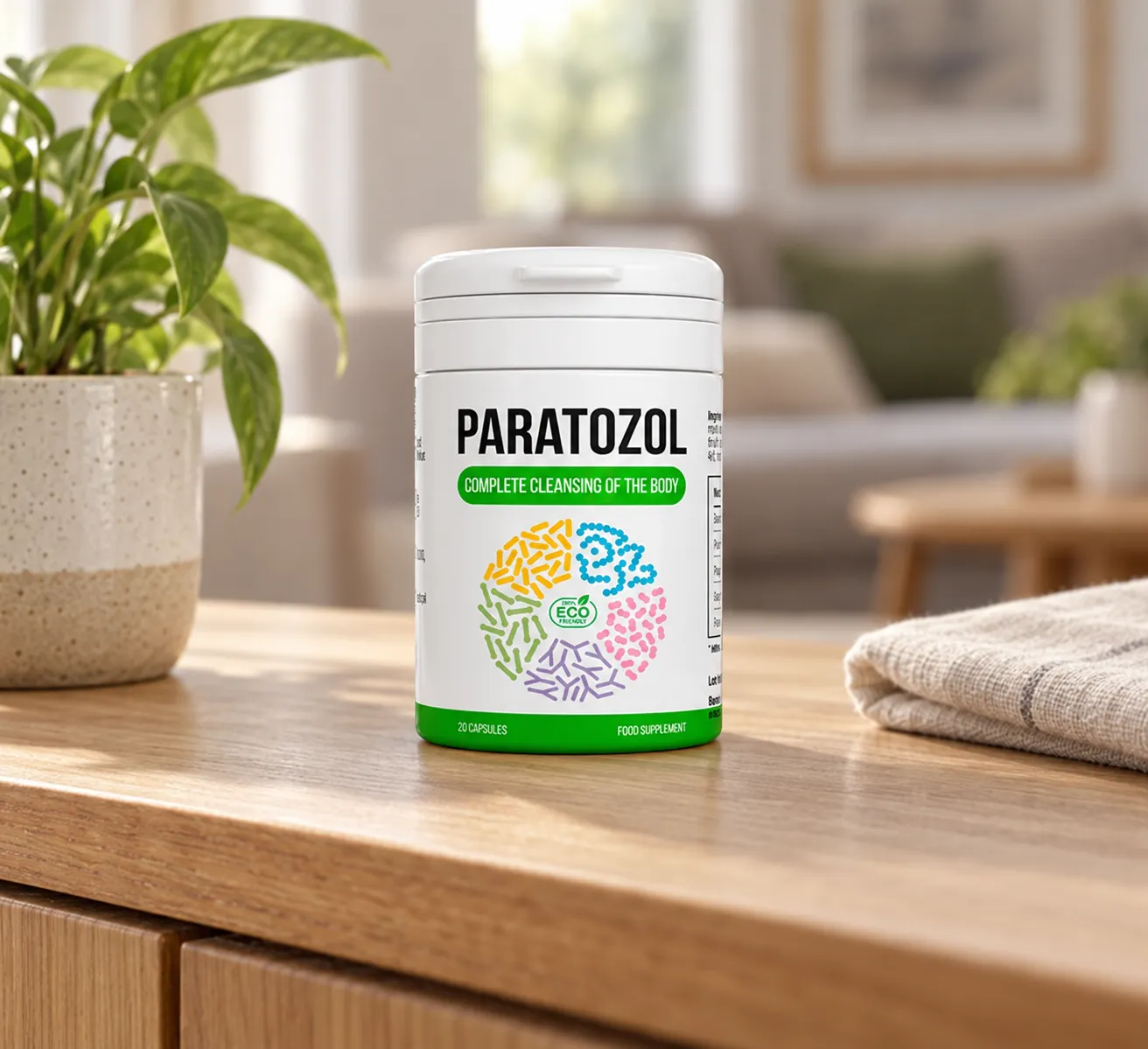 Paratozol — el envase en el día a día