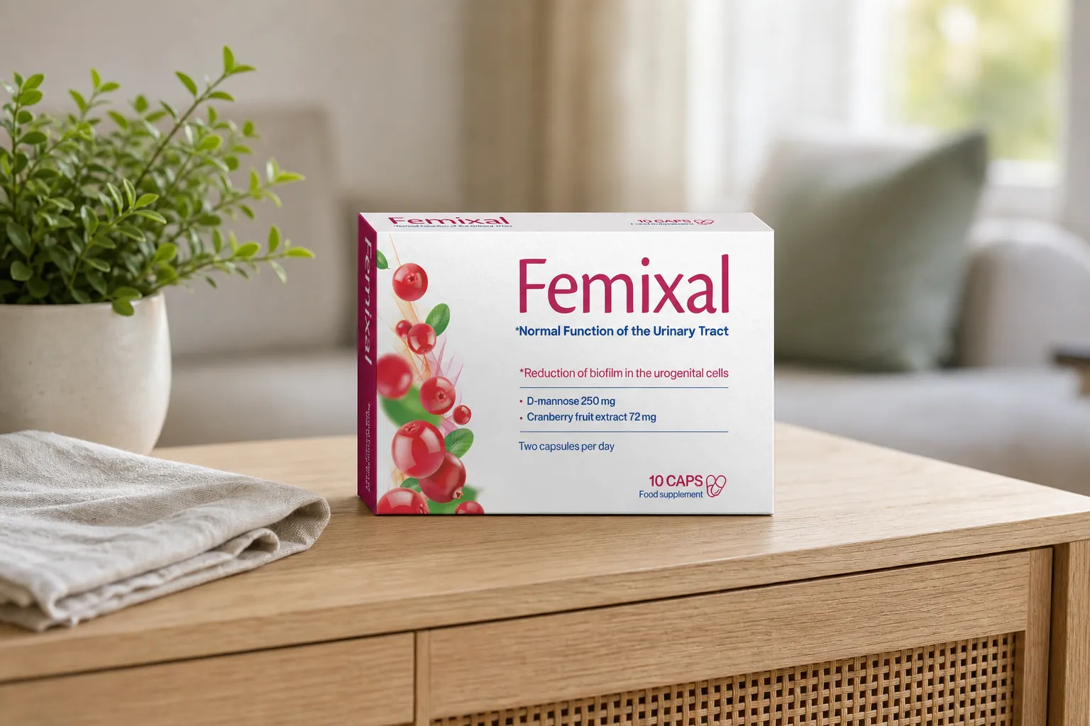 Femixal — el envase en el día a día