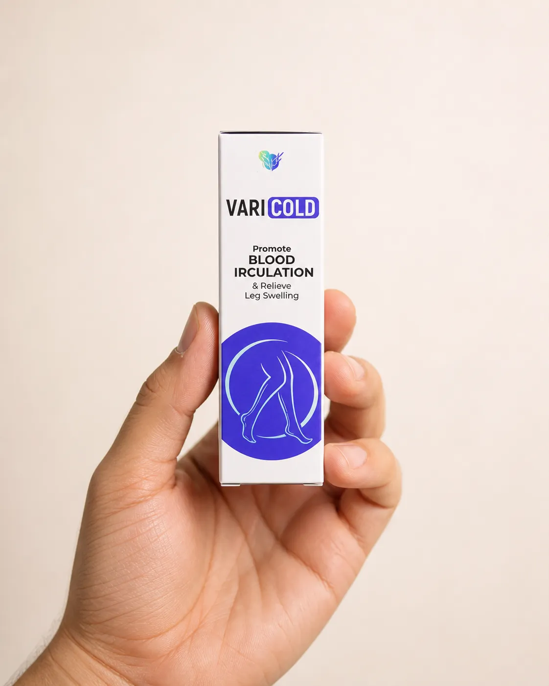Varicold — el envase en la mano