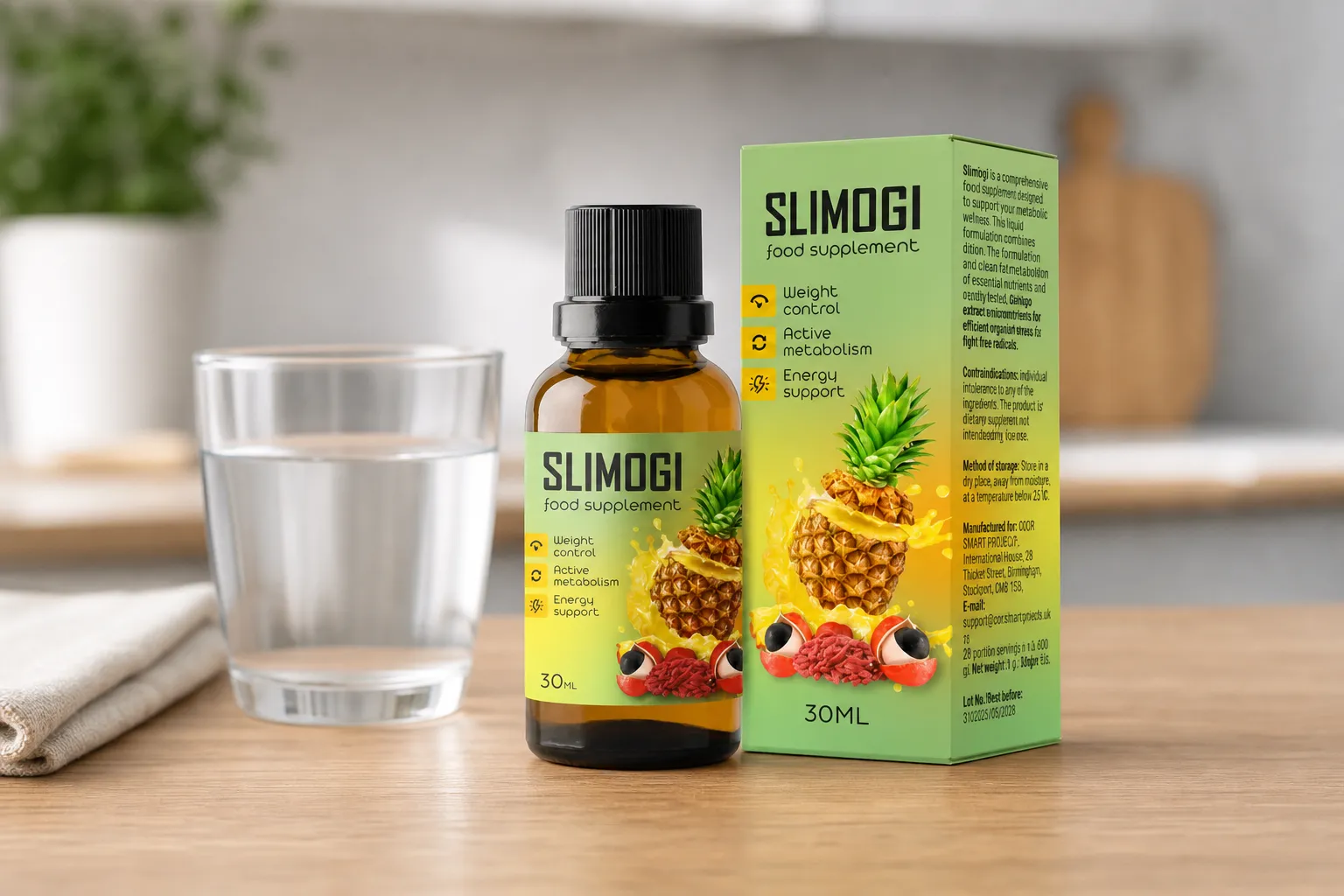 Slimogi — el envase en el día a día