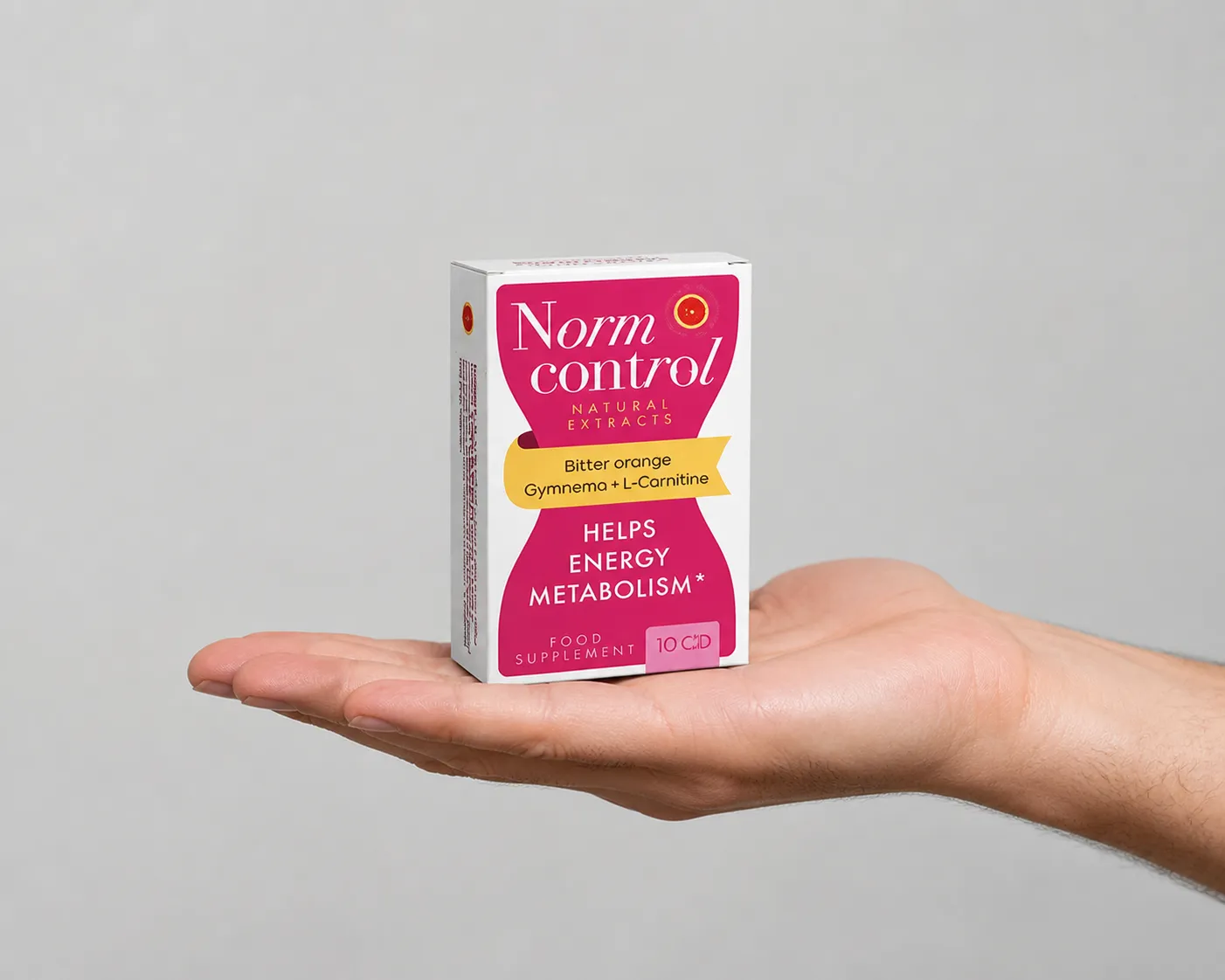 Normcontrol — el envase en la mano