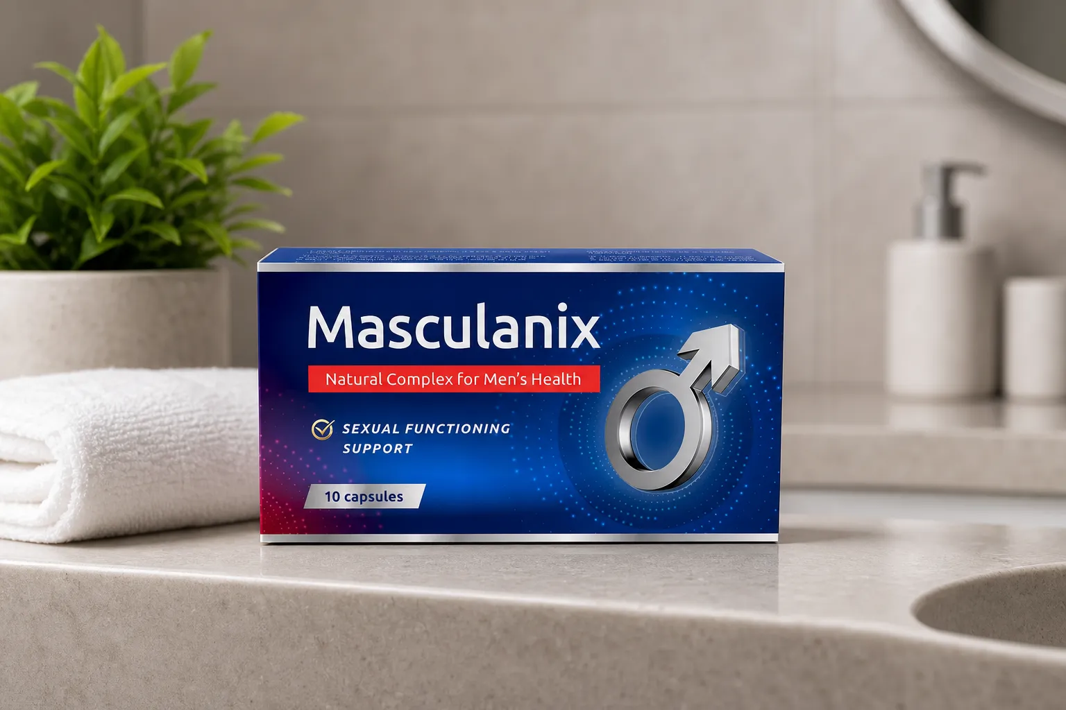 Masculanix — el envase en el día a día
