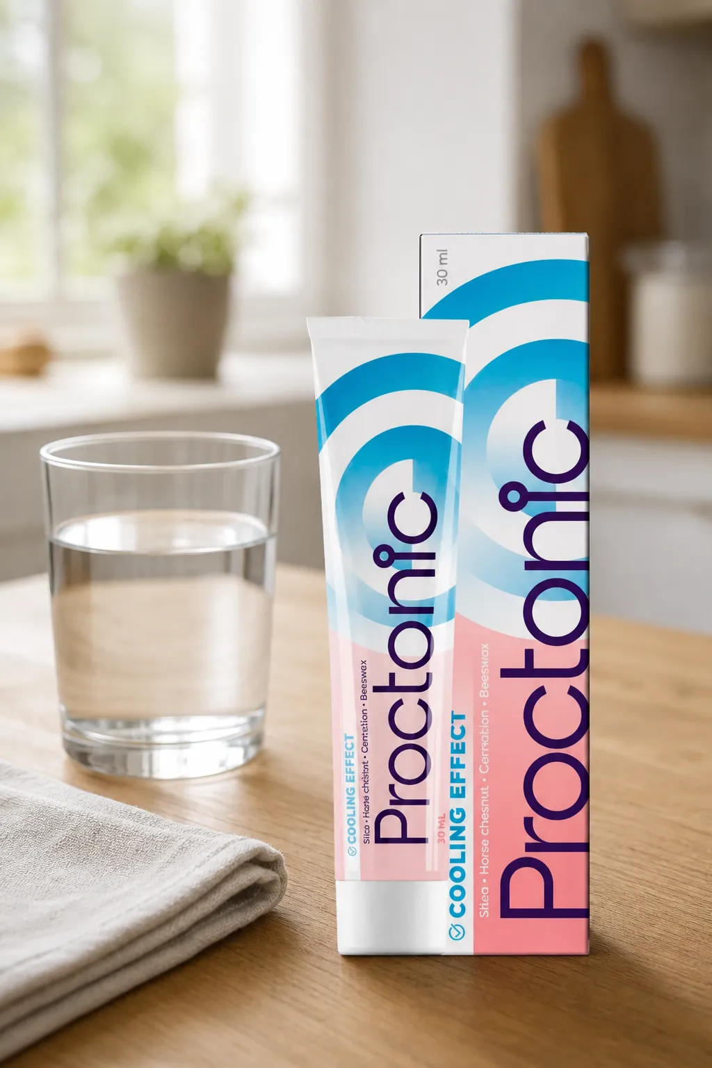 Proctonic — el envase en el día a día