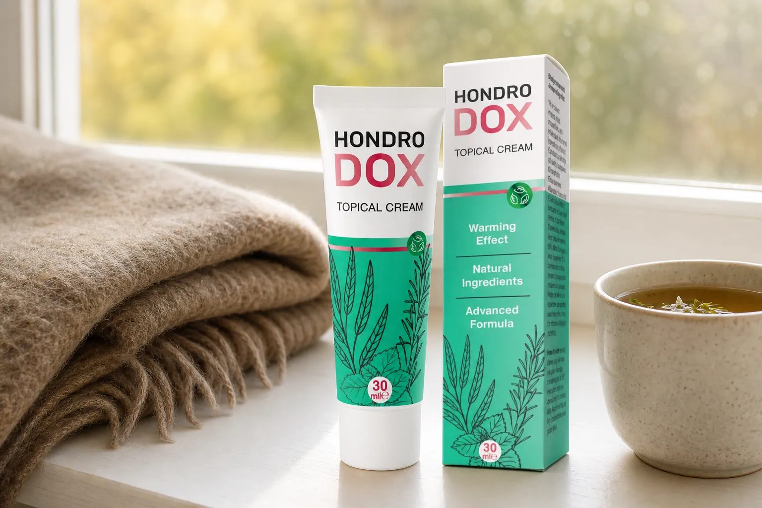 Hondrodox — el envase en el día a día