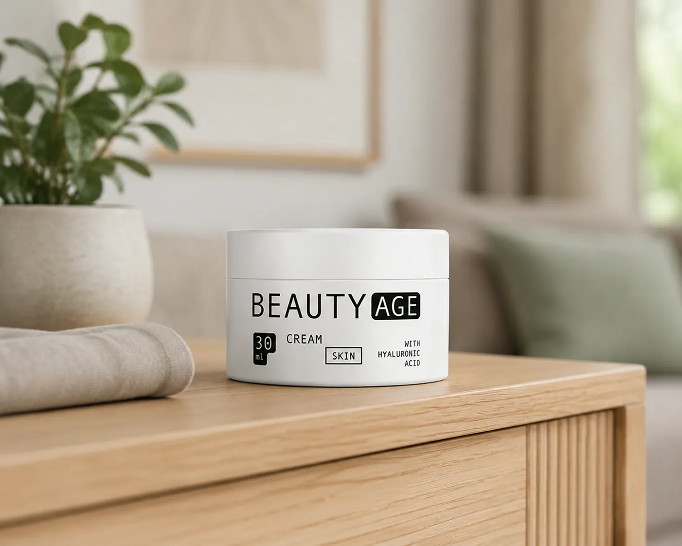 Beauty Age Skin — el envase en el día a día