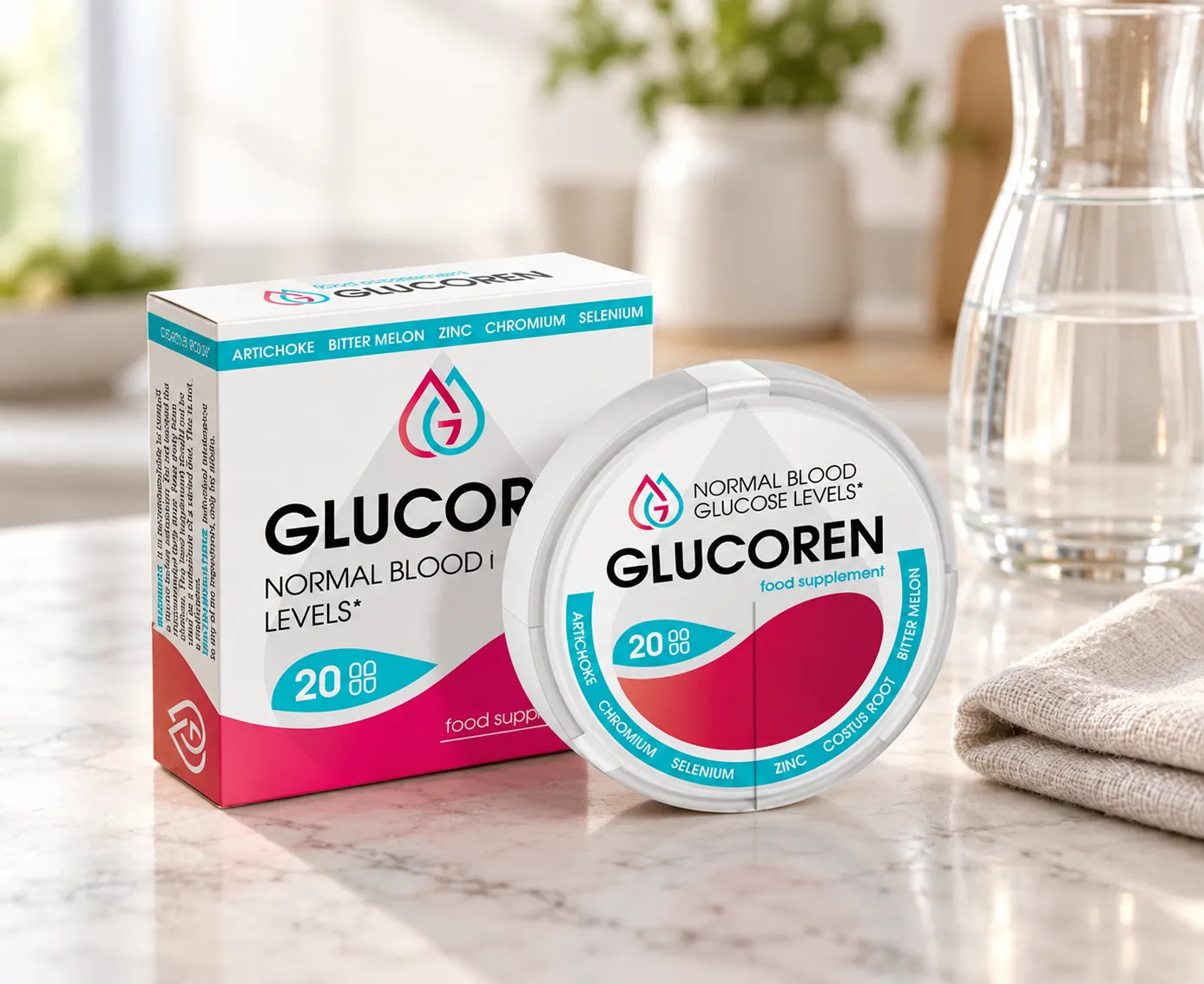 Glucoren — el envase en el día a día