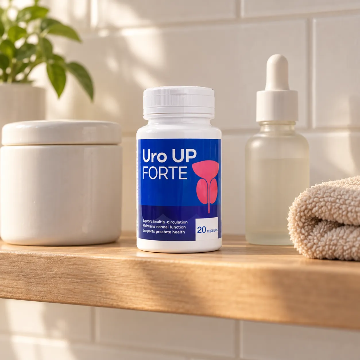 Uro UP Forte — el envase en el día a día