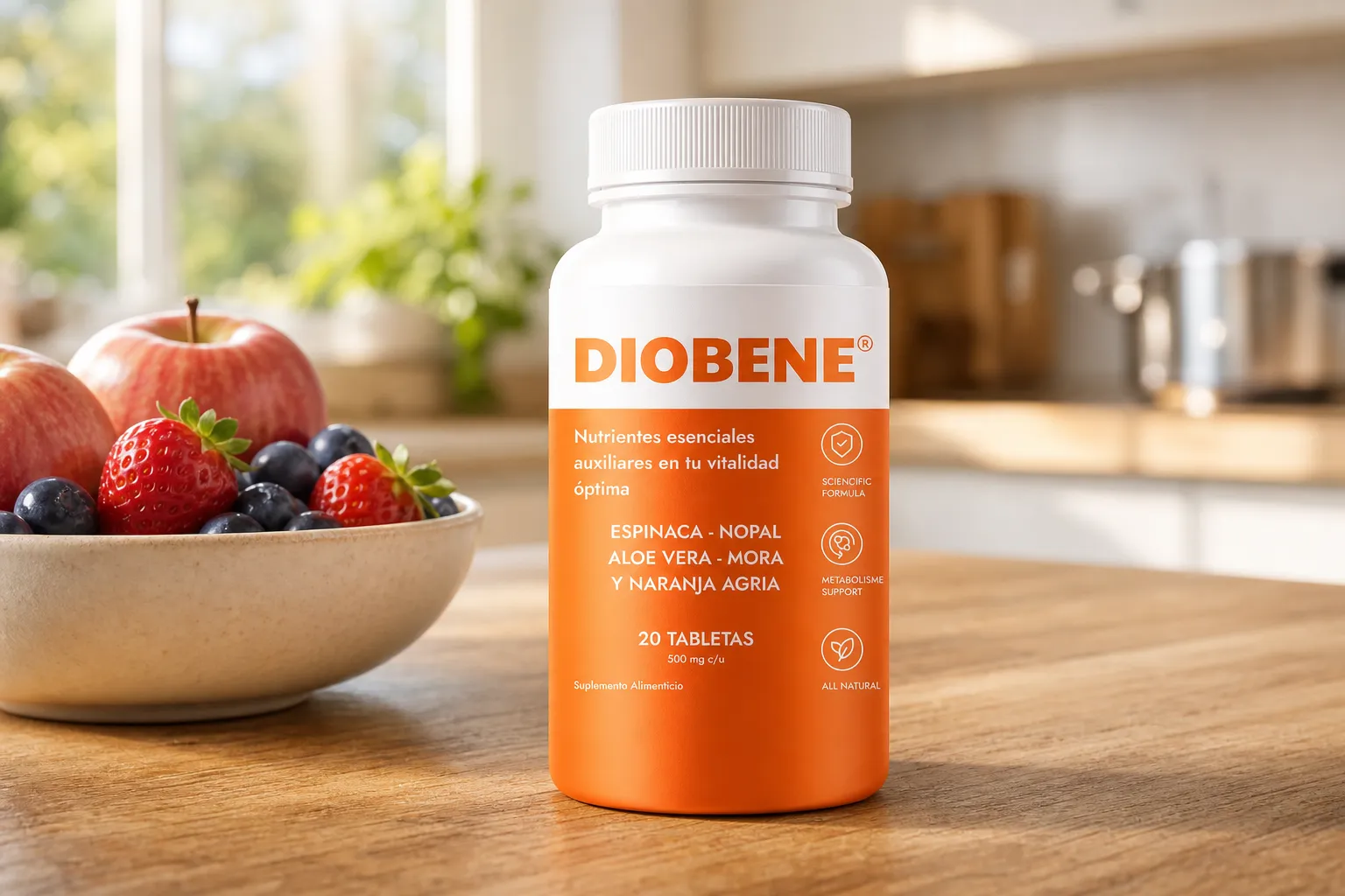 Diobene — el envase en el día a día