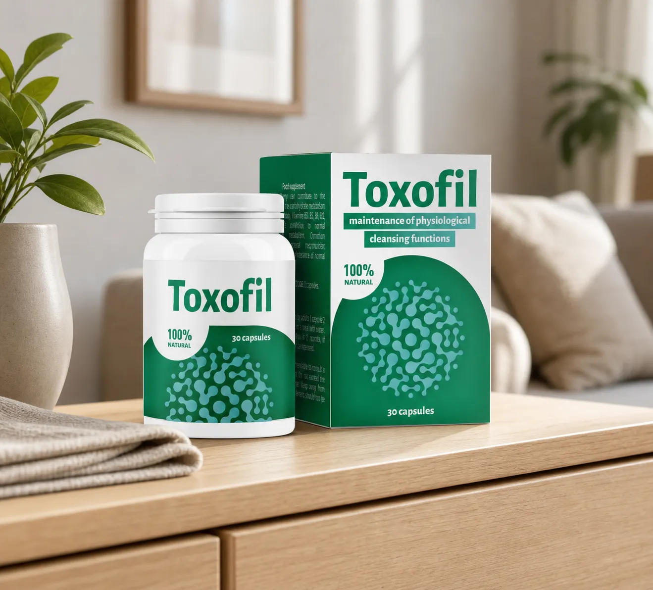 Toxofil ЖКТ — el envase en el día a día