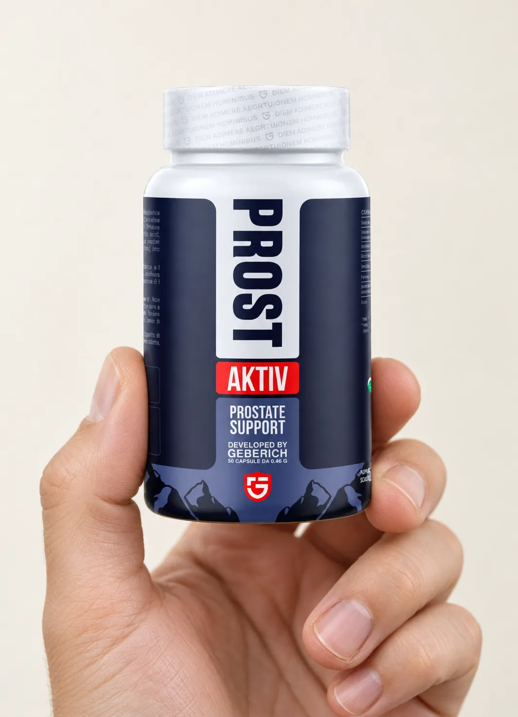 ProstAktiv — el envase en la mano