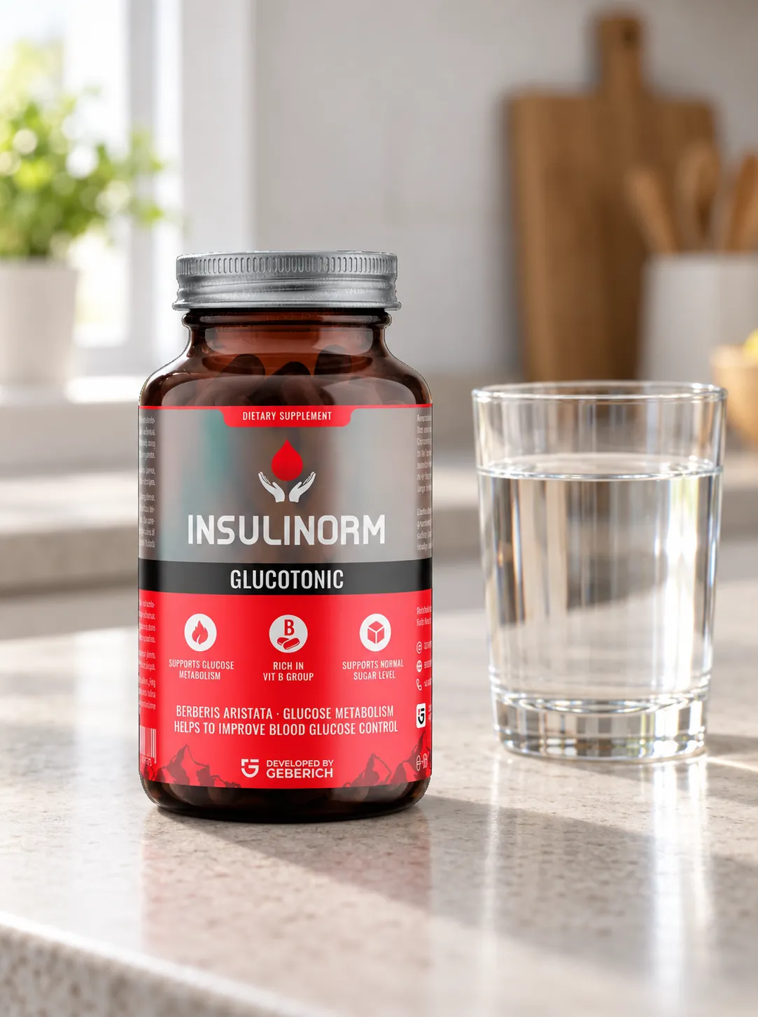 Insulinorm — el envase en el día a día