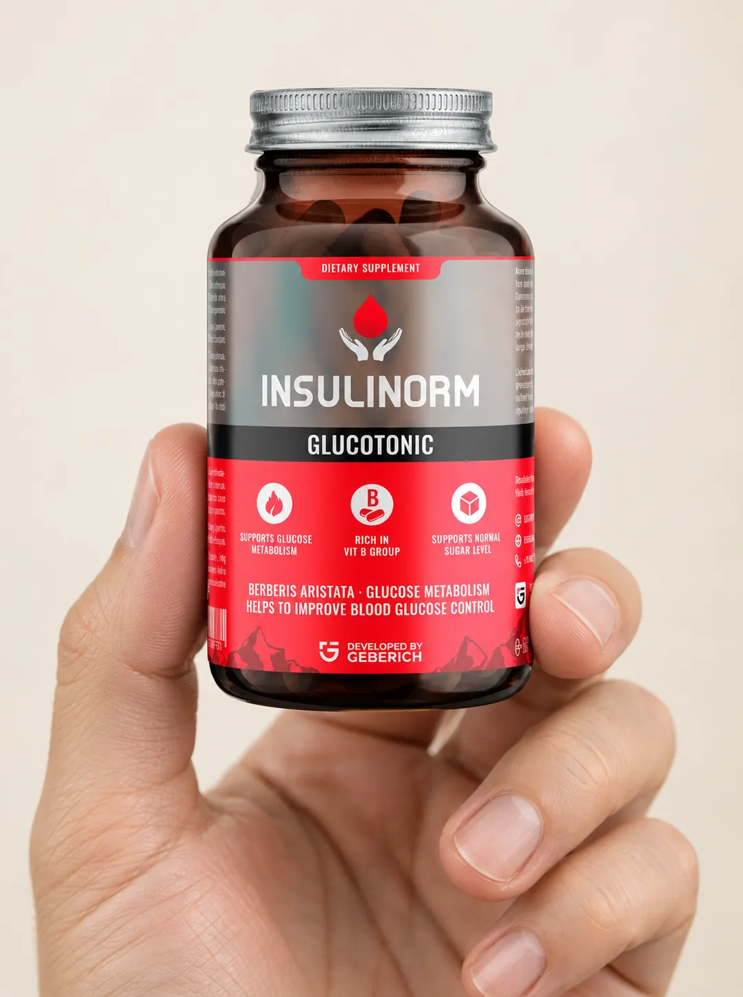 Insulinorm — el envase en la mano