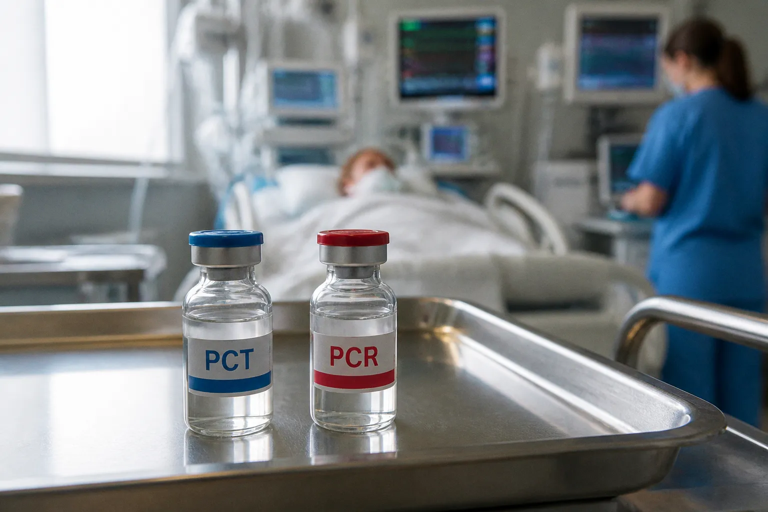 Procalcitonina o PCR: qué biomarcador usar en cada sepsis